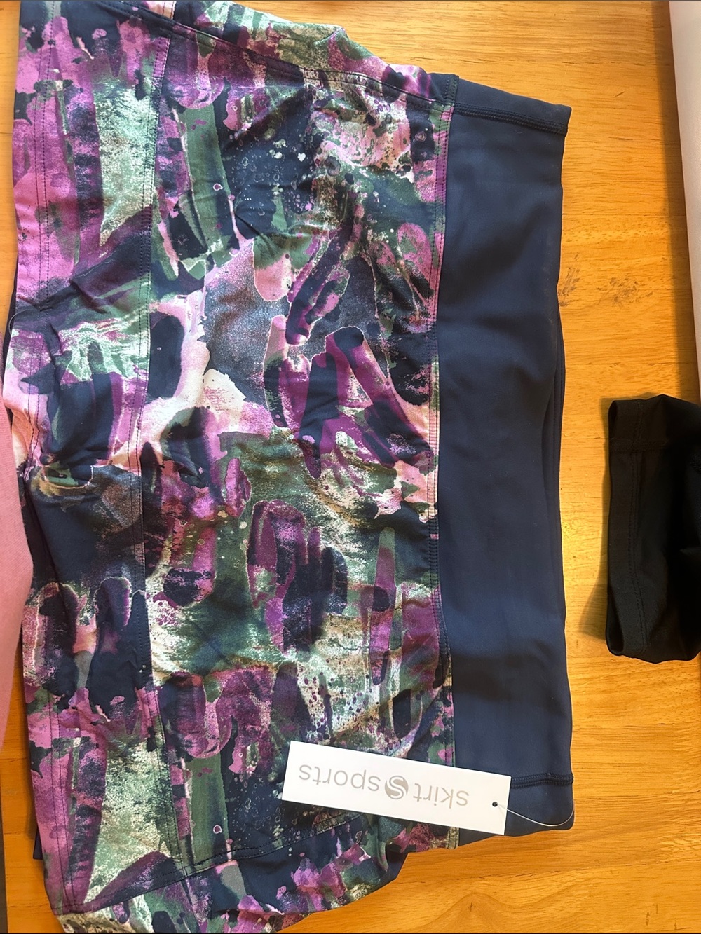 SkirtSports NWT Contender skirt in Purple, Navy & Green